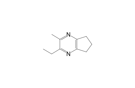 2-Methyl-3-ethyl-6,7-dihydro-5H-cyclopentapyrazine