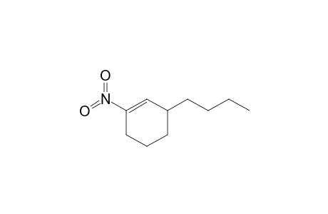 Cyclohexene, 3-butyl-1-nitro-