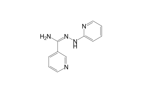 Nicotinic acid - [N(1)-(2'-pyridyl)amino} - hydrazone