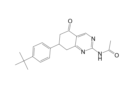 Acetamide, N-[7-(4-tert-butylphenyl)-5-oxo-5,6,7,8-tetrahydroquinazolin-2-yl]-