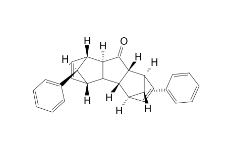 (1.alpha.,4.alpha.,4a.beta.,5.beta.,8.beta.,8a.alpha.,9a.beta.,10R*,11R*)-1,4,4a,4b,5,8,8a,9a-octahydro-10,11-dipghenyl-1,4:5,8-dimethano-9H-fluoren-9-one