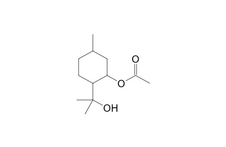 [2-(1-hydroxy-1-methyl-ethyl)-5-methyl-cyclohexyl] acetate