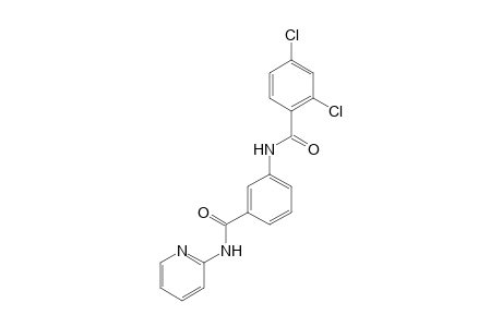 3-(2,4-Dichlorobenzamido)-N-(2-pyridyl)benzamide