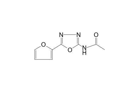 N-[5-(2-furyl)-1,3,4-oxadiazol-2-yl]acetamide