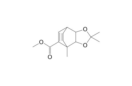 Methyl 1-Methyl-5,6-(isopropylidenedioxy)bicyclo[2.2.2]oct-2,7-dien-7-carboxylate
