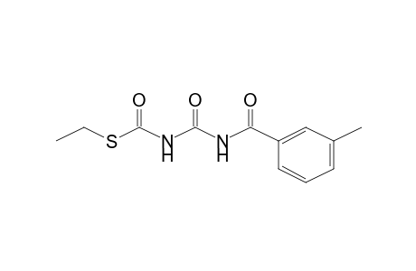 S-Ethyl [(3-methylbenzoyl)amino]carbonylthiocarbamate