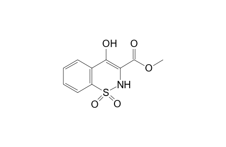 4-hydroxy-2H-1,2-benzothiazine-3-carboxylic acid, methyl ester, 1,1-dioxide