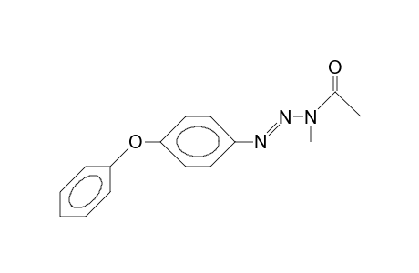 3-ACETYL-3-METHYL-1-(4-PHENOXYPHENYL)-TRIAZEN