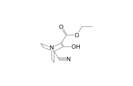 (R,S)-4-CYANO-2-ETHOXYCARBONYL-3-OXO-1-AZABICYCLO[2.2.2]OCTANE