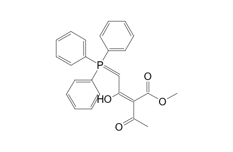 [(E)-2-Hydroxy-3-methoxycarbonyl-4-oxopent-2-enylidene]triphenylphosphorane