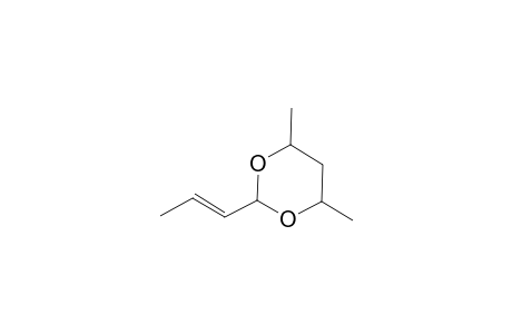 4,6-Dimethyl-2-[(E)-prop-1-enyl]-1,3-dioxane