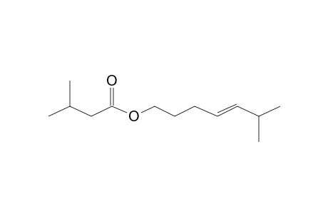 6-Methylhept-4-en-1-yl 3-methylbutanoate