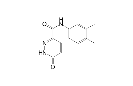 N-(3,4-dimethylphenyl)-6-oxo-1,6-dihydro-3-pyridazinecarboxamide