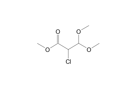 CHLOROMALONALDEHYDIC ACID, METHYL ESTER, 3-(DIMETHYL ACETAL)