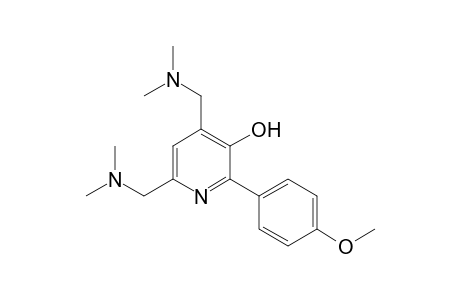 4,6-Bis[(dimethylamino)methyl]-2-(4-methoxyphenyl)-3-pyridinol
