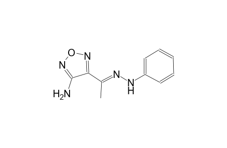 ethanone, 1-(4-amino-1,2,5-oxadiazol-3-yl)-, phenylhydrazone, (1E)-