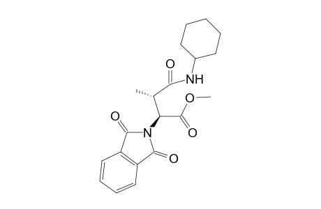 (2R,3S)-N-Cyclohexyl-N2-phthaloyl-3-methylasparagine methyl ester
