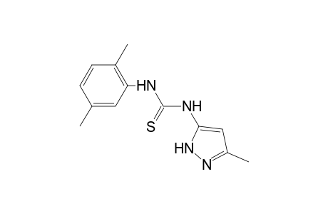 thiourea, N-(2,5-dimethylphenyl)-N'-(3-methyl-1H-pyrazol-5-yl)-