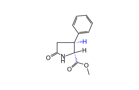 trans-5-OXO-3-PHENYL-2-PYRROLIDINECARBOXYLIC ACID, METHYL ESTER