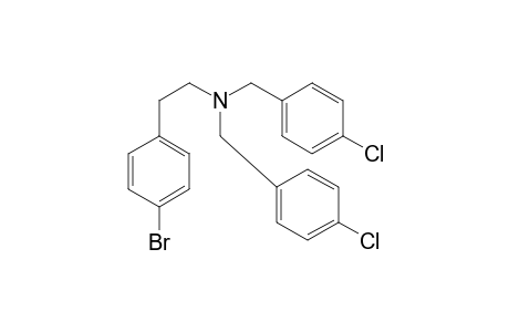 N.N-Bis(4-chlorobenzyl)-4-bromophenethylamine