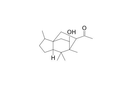 ETHANONE, 1-(OCTAHYDRO-8-HYDROXY-3,6,7,7-TETRAMETHYL-3A,6-ETHANO-3AH-INDEN-5-YL)-