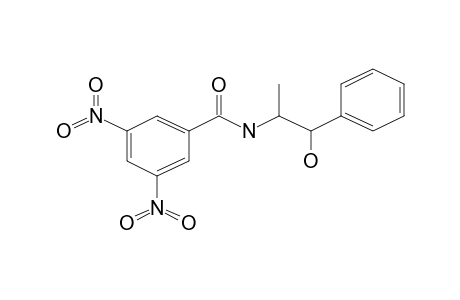 Propanol, 2-amino-1-phenyl-N-(3,5-dinitrobenzoyl)-