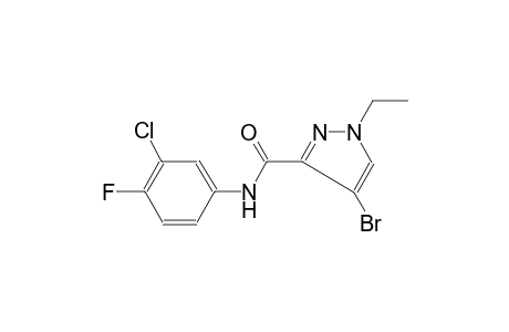 1H-pyrazole-3-carboxamide, 4-bromo-N-(3-chloro-4-fluorophenyl)-1-ethyl-