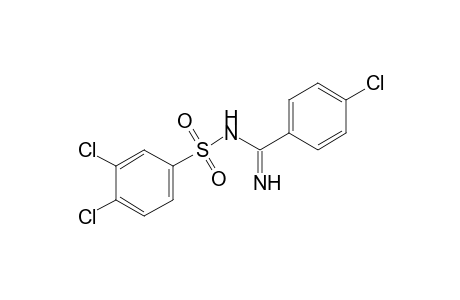 N-[1-(p-chlorophenyl)formimidoyl]-3,4-dichlorobenzenesulfonamide
