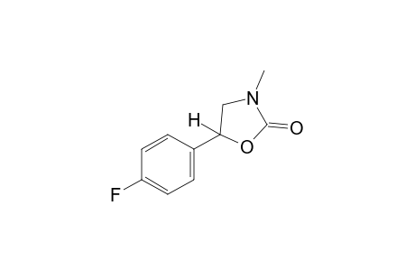 5-(p-fluorophenyl)-3-methyl-2-oxazolidinone