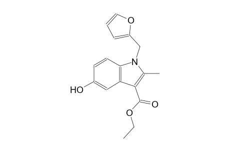 ethyl 1-(2-furylmethyl)-5-hydroxy-2-methyl-1H-indole-3-carboxylate