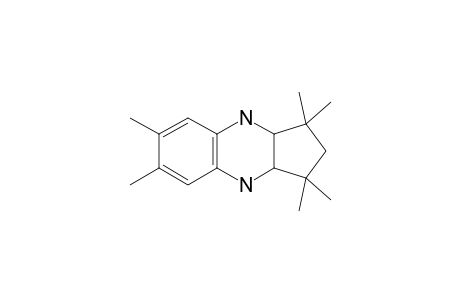 1,1,3,3,6,7-Hexamethyl-2,3,3a,4,9,9a-hexahydro-1H-cyclopenta[b]quinoxaline