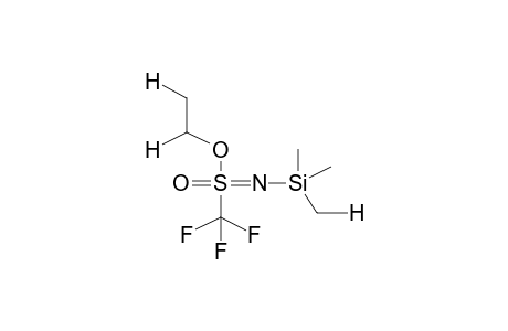 ETHYL N-TRIMETHYLSILYLTRIFLUOROMETHYLIMIDOSULPHONATE