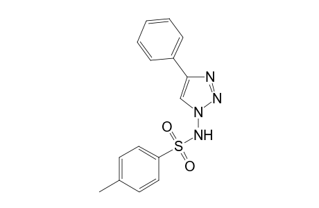 Benzenesulfonamide, 4-methyl-N-(4-phenyl-1H-1,2,3-triazol-1-yl)-