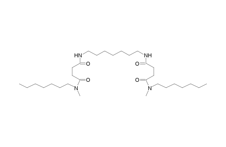 N-Heptyl-N'-(7-[3-(heptyl-methyl-carbamoyl)-propionylamino]-heptyl)-N-methyl-succinamide