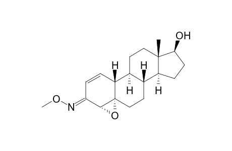 4.ALPHA.,5.ALPHA.-EPOXY-ESTR-1-ENE-17.BETA.-OL-3-ONE(3-O-METHYLOXIME)