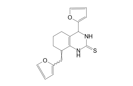 8-FURFURYLIDENE-4-(2-FURYL)-3,4,5,6,7,8-HEXAHYDRO-2(1H)-QUINAZOLINETHIONE