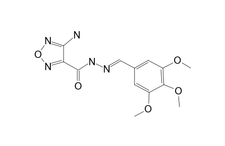 Furazan-3-carbohydrazide, 4-amino-N2-(3,4,5-trimethoxybenzylideno)-