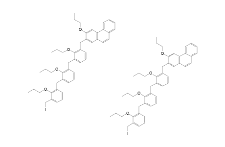 2-[3'-[3''-(3'''-IODOMETHYL-2'''-(PROPYLOXY)-BENZYL)-2''-(PROPYLOXY)-BENZYL]-2'-(PROPYLOXY)-BENZYL]-3-(PROPYLOXY)-PHENANTHRENE