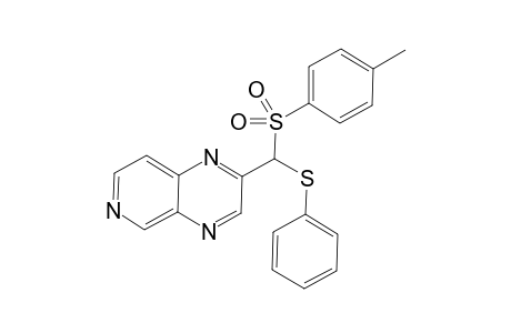 Pyrido[3,4-b]pyrazine, 2-[[(4-methylphenyl)sulfonyl](phenylthio)methyl]-