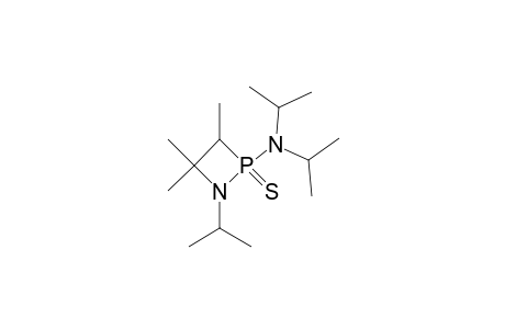 TRANS-1,2-BIS-(DIISOPROPYLAMINO)-3-METHYL-4-DIMETHYL-2-THIO-1,2-AZAPHOSPHETANE