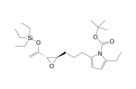 (2S,3R)-tert-Butyl 2-ethyl-5-(3-(3-(1-((triethylsilyl)oxy)vinyl)oxiran-2-yl)propyl)-1H-pyrrole-1-carboxylate