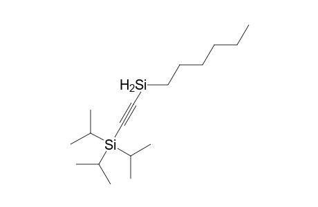 ((Hexylsilyl)ethynyl)triisopropylsilane