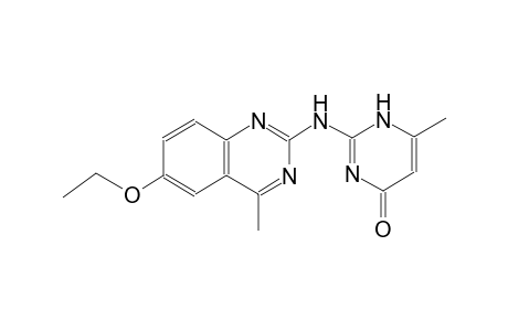 2-[(6-ethoxy-4-methyl-2-quinazolinyl)amino]-6-methyl-4(1H)-pyrimidinone