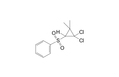 2,2-dichloro-3,3-dimethylcyclopropyl phenyl sulfone