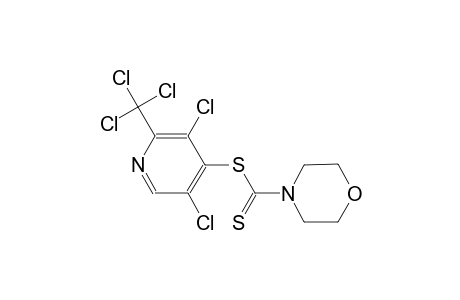 1-Morpholinedithiocarboxylic acid, 3,5-dichloro-2-trichloromethylpyrid-4-yl ester