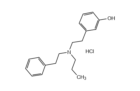 m-[2-(phenethylpropylamino)ethyl]phenol, hydrochloride