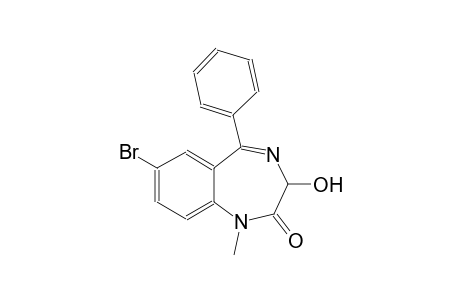 2H-1,4-benzodiazepin-2-one, 7-bromo-1,3-dihydro-3-hydroxy-1-methyl-5-phenyl-
