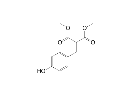 (p-hydroxybenzyl)malonic acid, diethyl ester