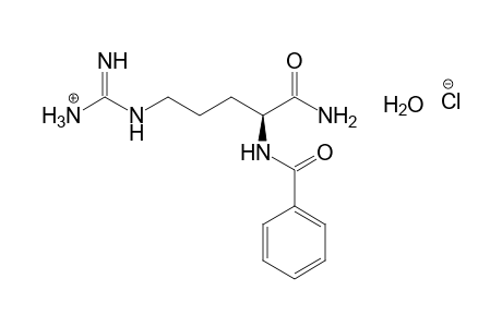 Nalpha-Benzoyl-L-argininamide, hydrochloride, monohydrate