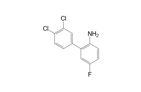 3',4'-Dichloro-5-fluorobiphenyl-2-amine